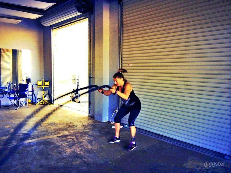  Industrial Style Gym Space for Production 