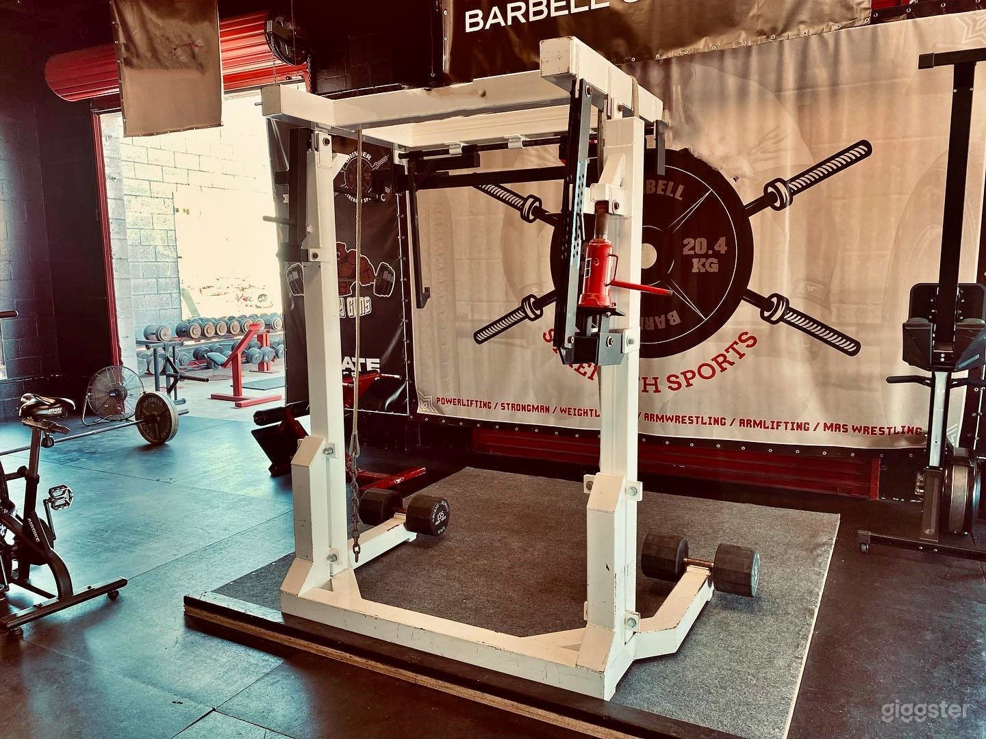 Industrial Style Gym Space for Production Photo 4