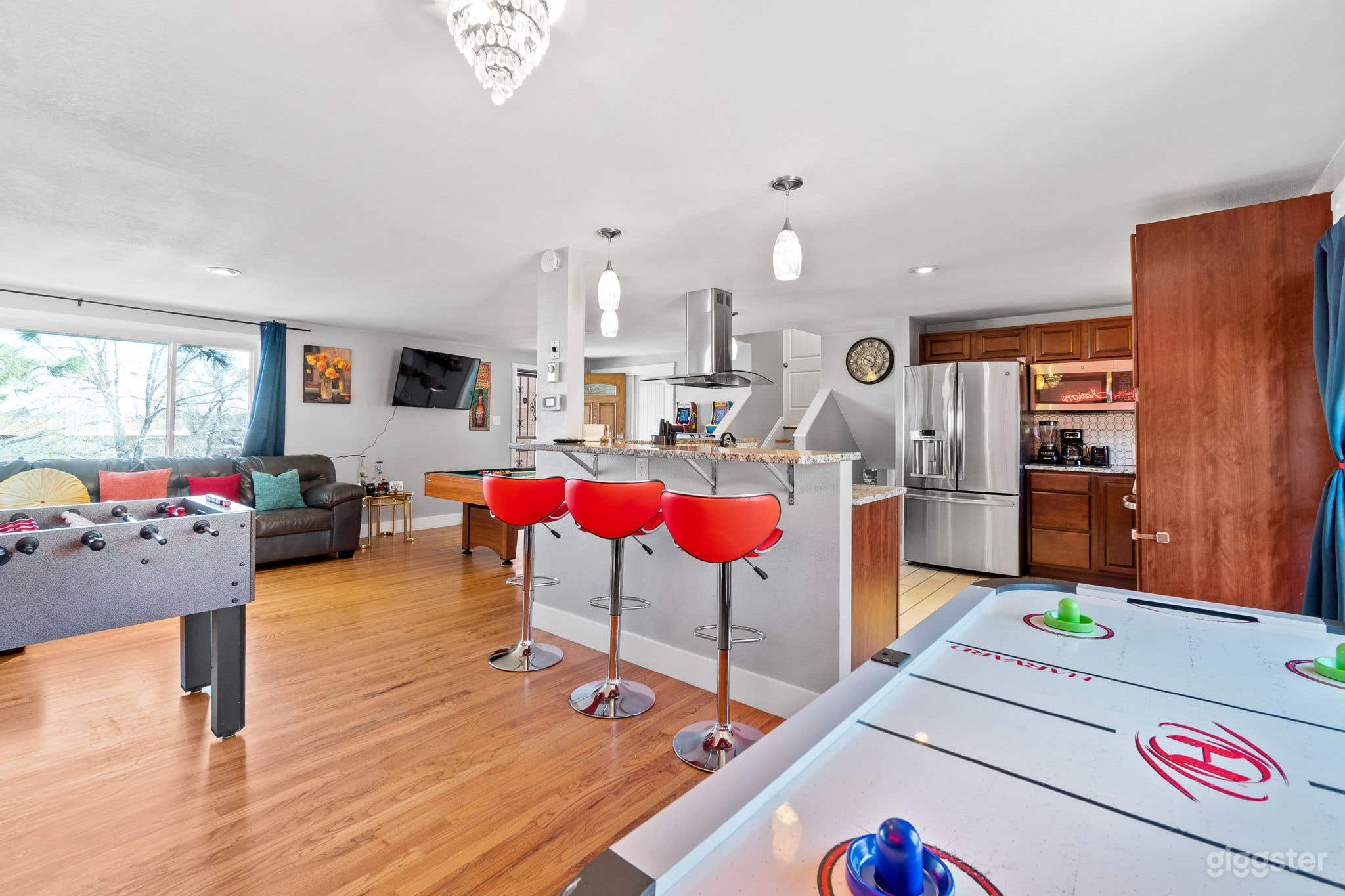 Kitchen / Living Room / Dining Island