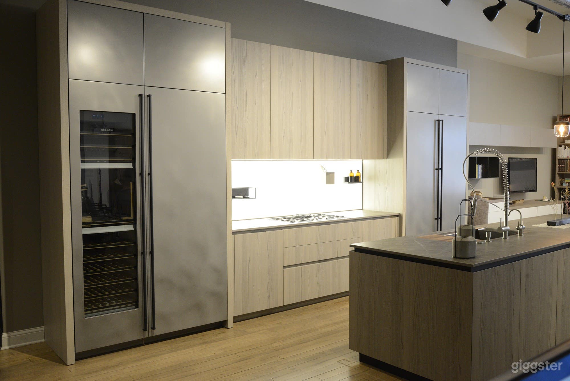 Main working kitchen