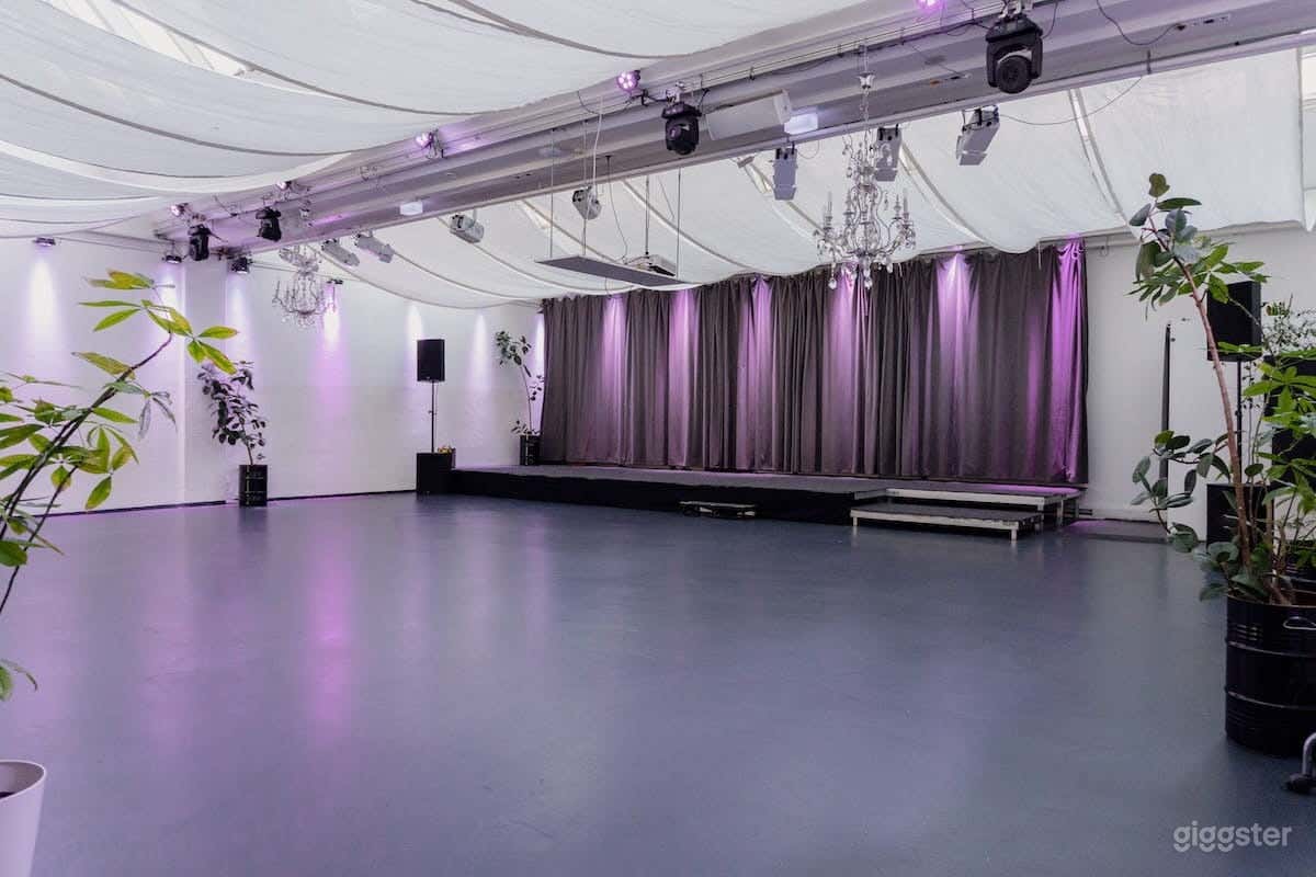 Markante Veranstaltungsfabrik in Berlin Foto 3