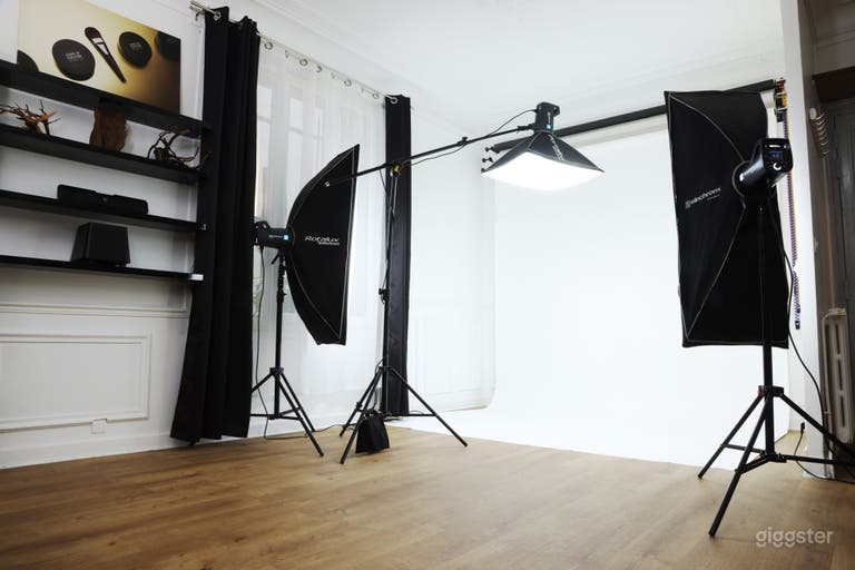 Estudio fotográfico completamente equipado en el este de París 
