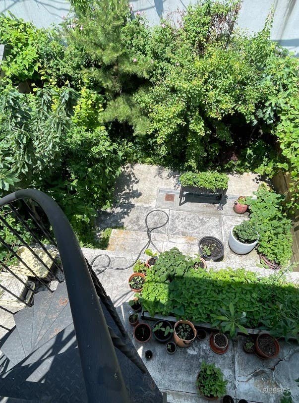 Charming Urban Gardener's Backyard Photo 3