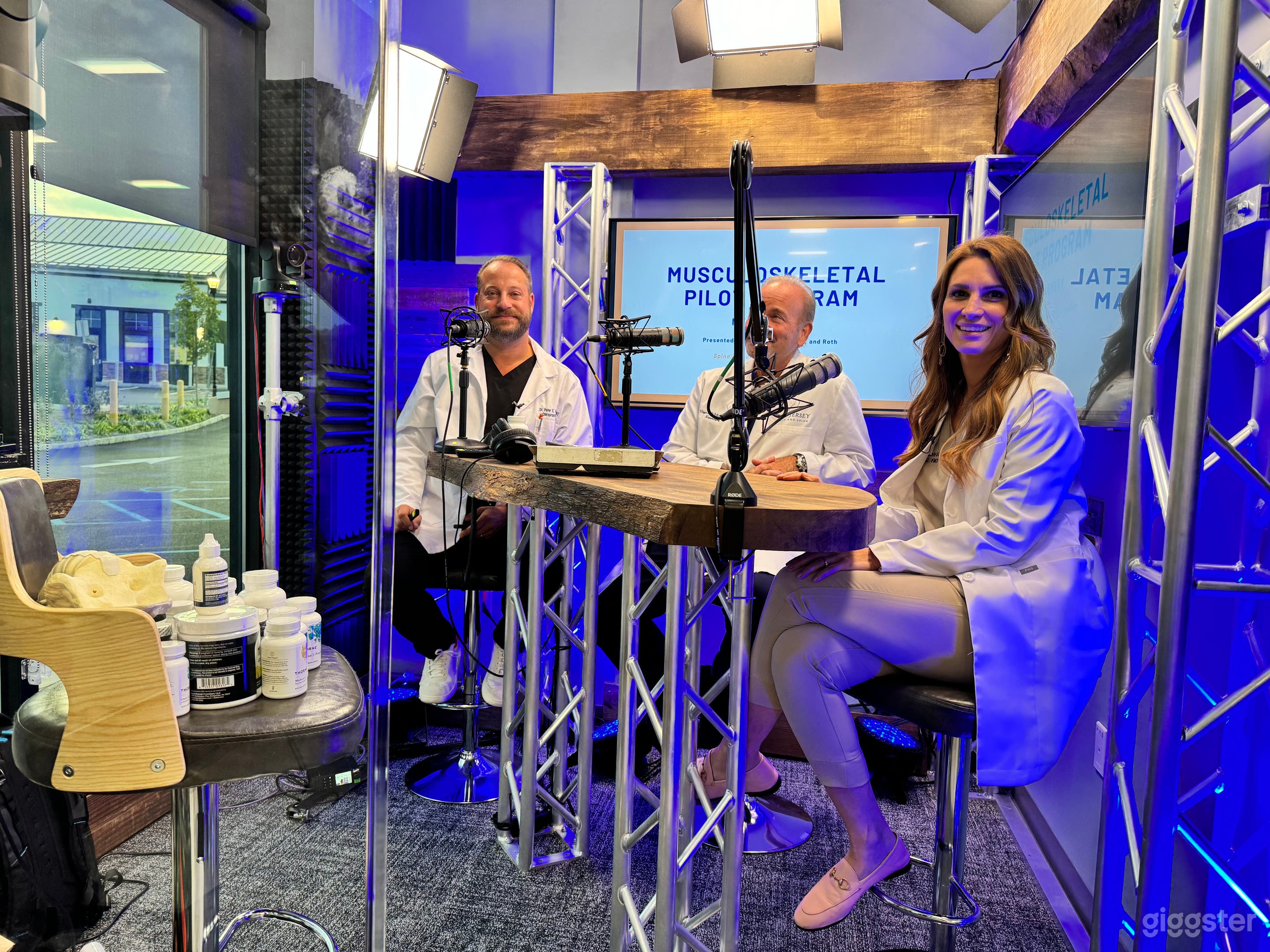 3-Camera Turnkey Podcast Studio Photo 1