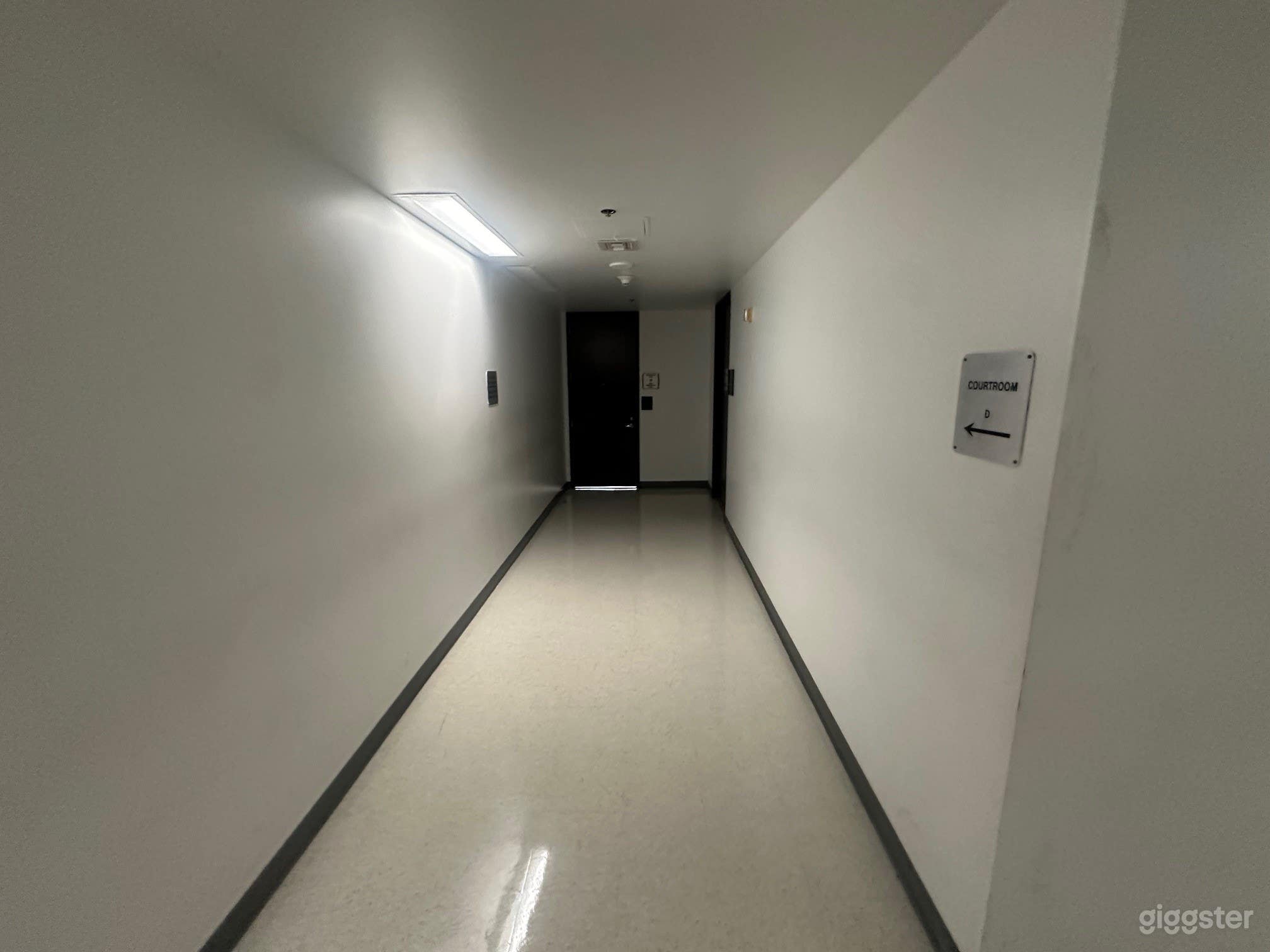 Modern White Hospital Hallways Photo 2