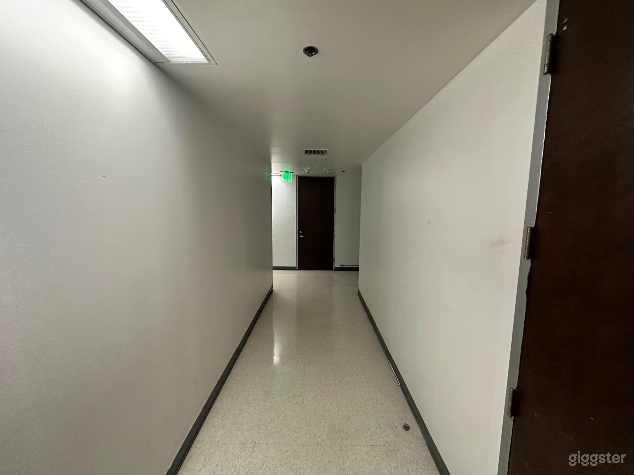 Modern White Hospital Hallways Photo 4