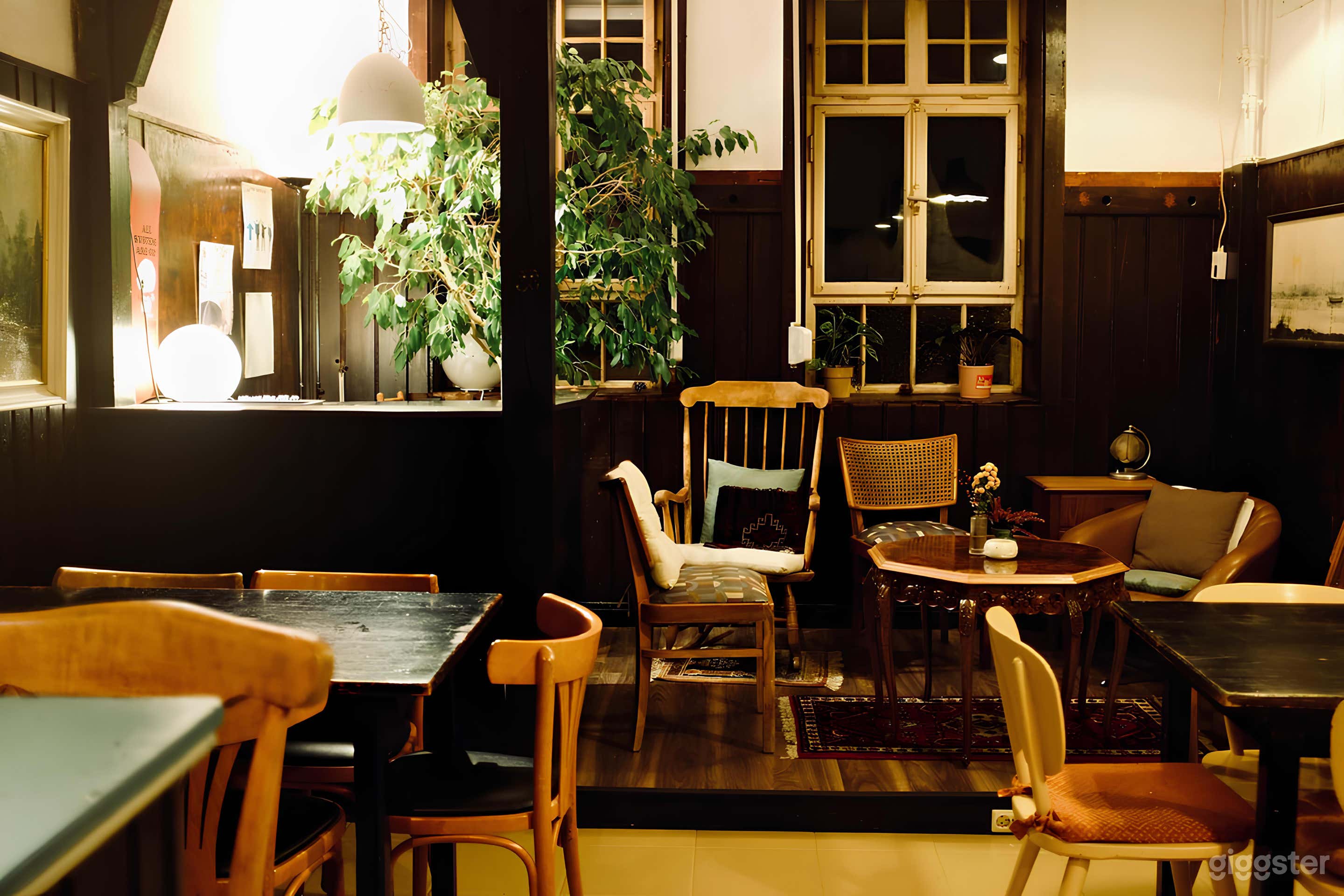 Gemütliches Retro-Restaurant Foto 3