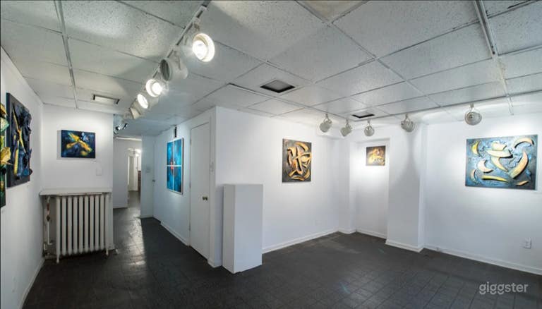  Beautiful Lower Level Art Gallery In Dupont Circle 