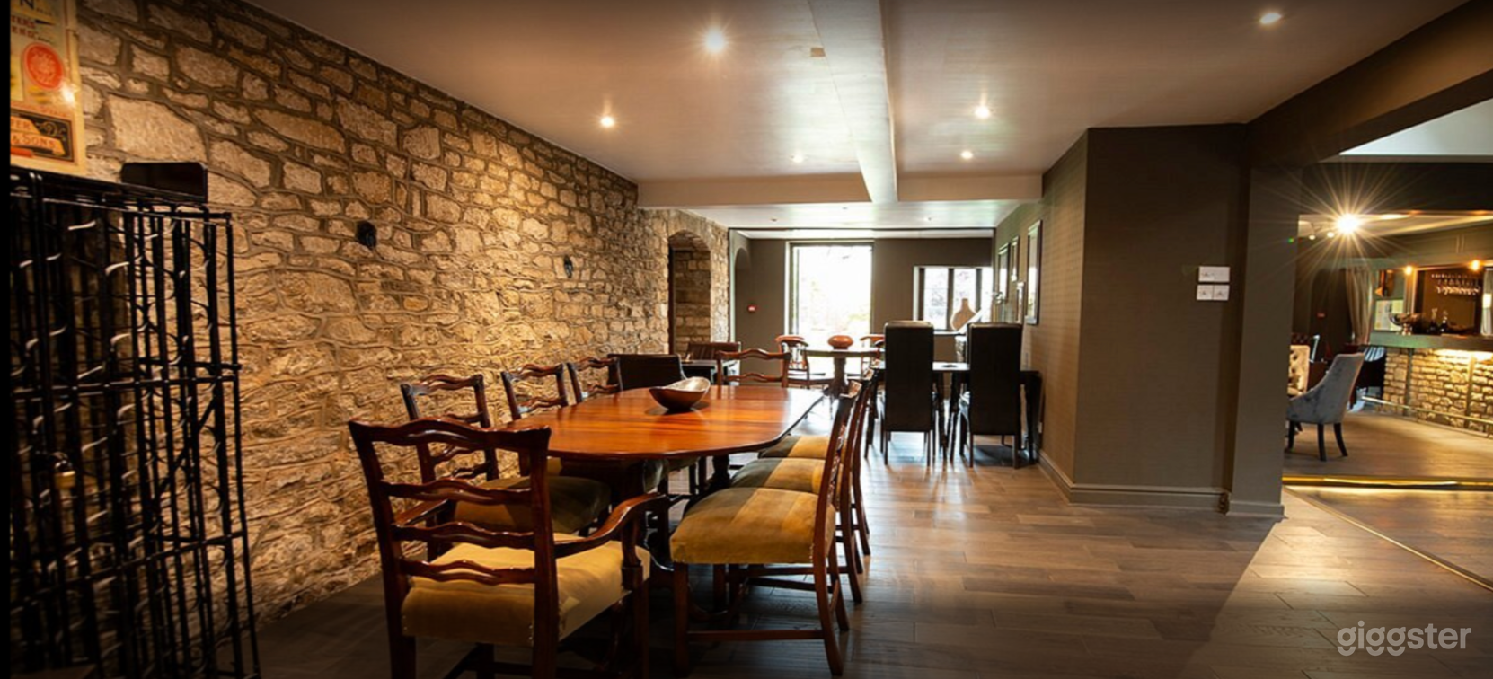 Cozy Indoor Bistro Bar Photo 2