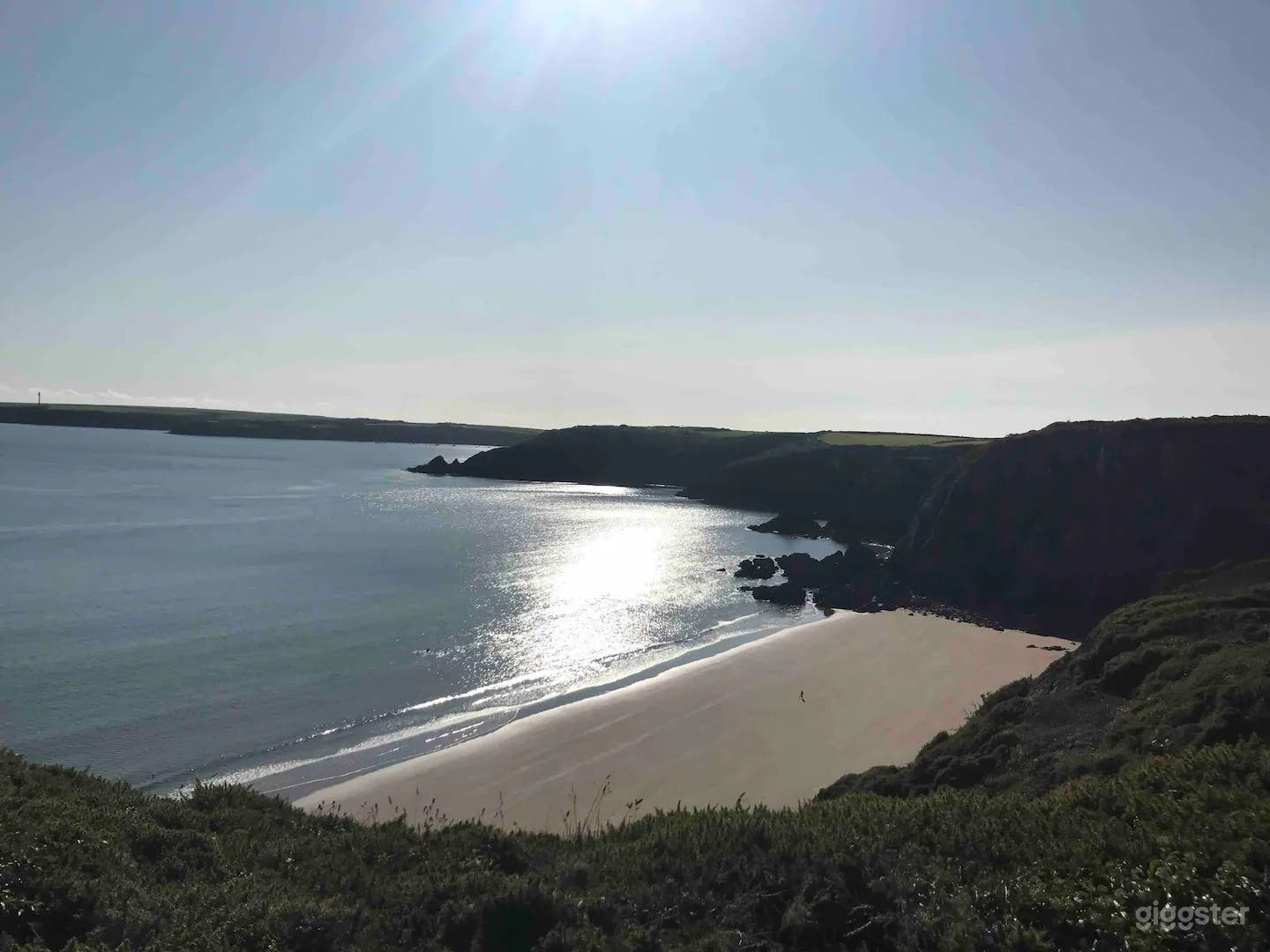 A beach 30 minutes walk from the property