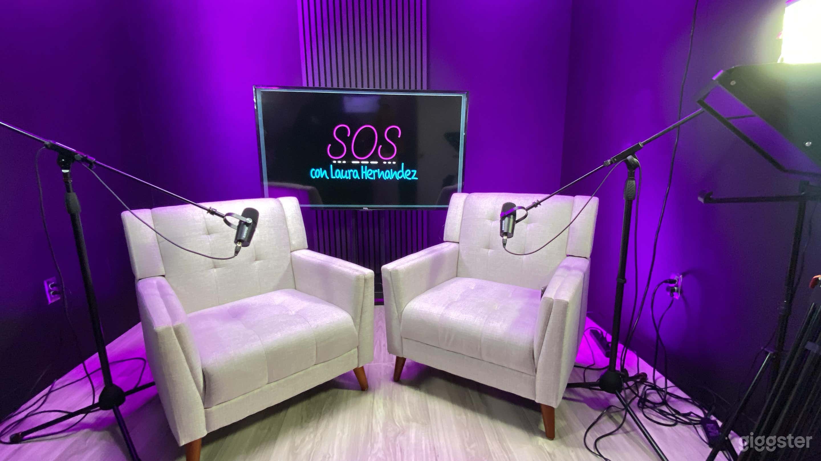 Full-Service Podcast & Content Studio | 3 Studios + Cycloram Photo 4