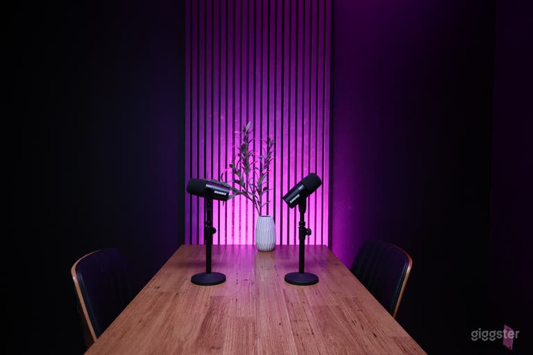  Studio de podcast et contenu tout-en-un | 3 studios + cyclorama 