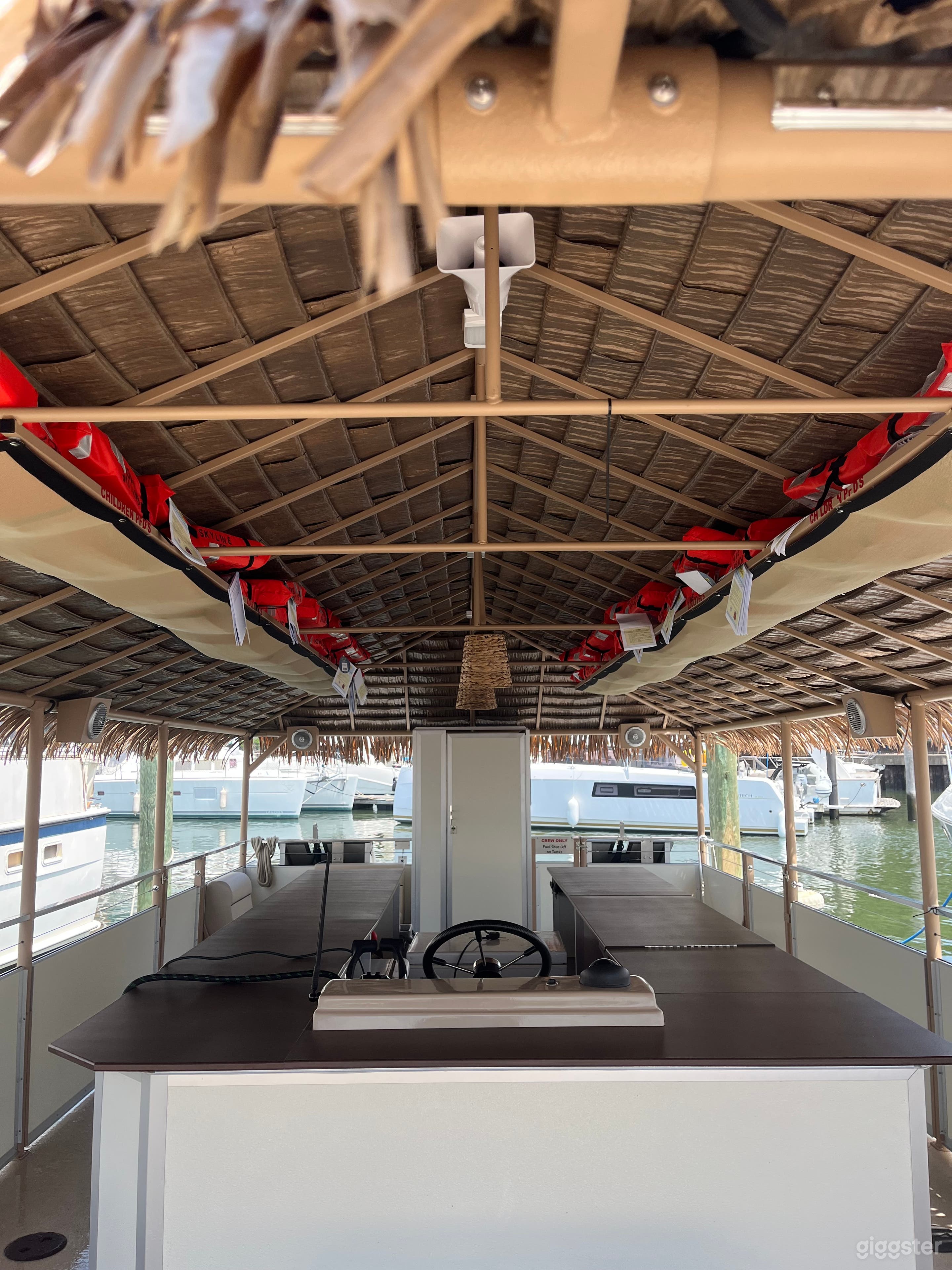 Brand New Tiki Themed Commercial Boat Photo 1