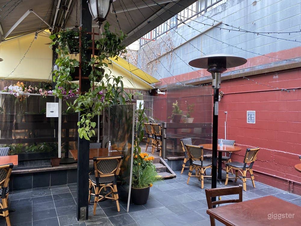 Spacious Front Patio Area Photo 2