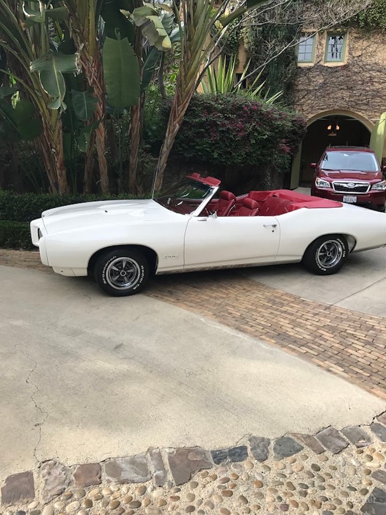  #76,165 Classic 1969 Pontiac GTO Convertible 
