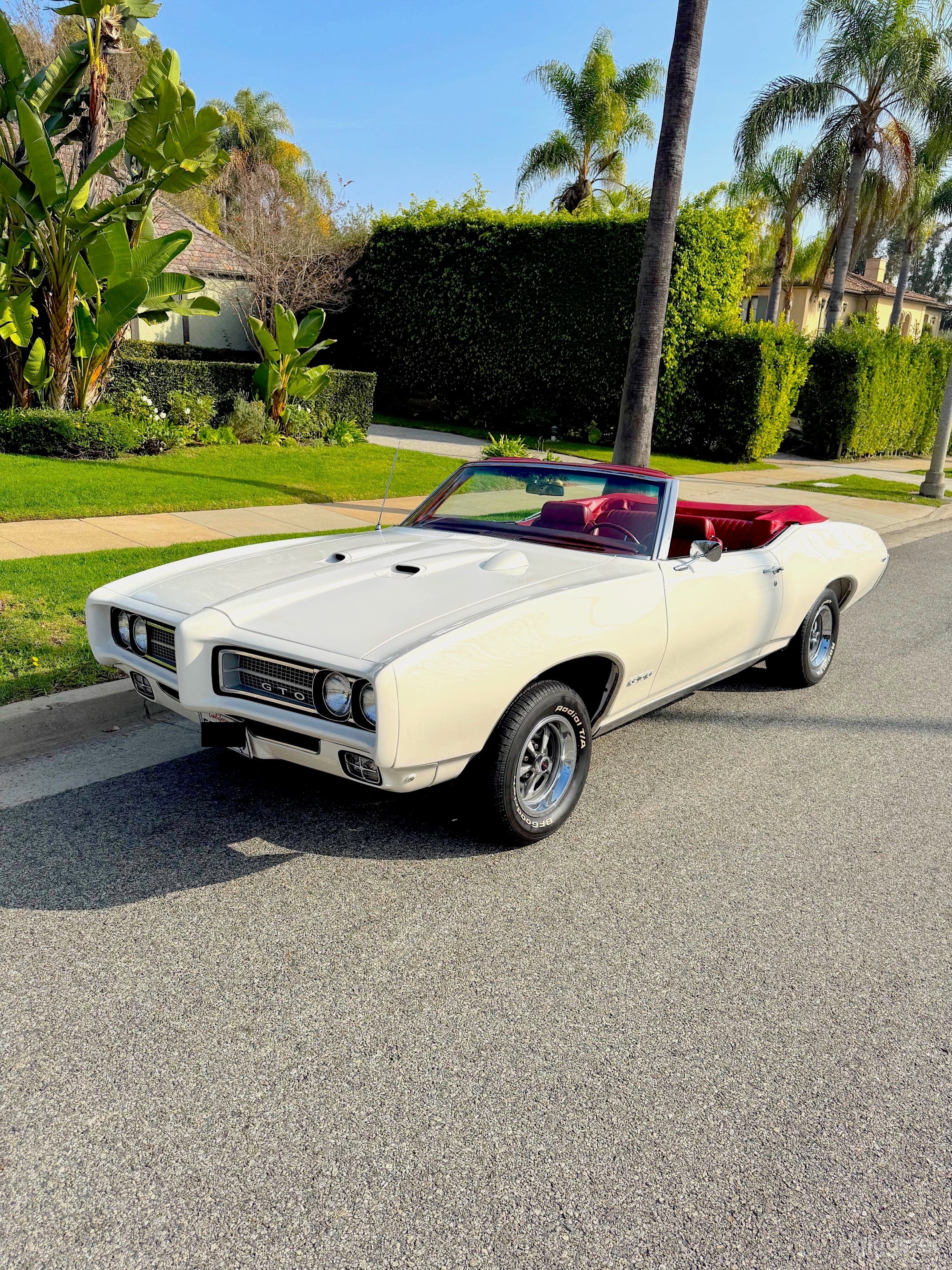 #76,165 Classic 1969 Pontiac GTO Convertible Photo 1