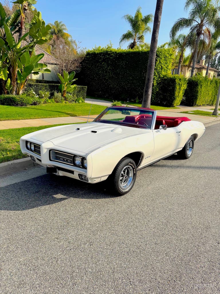  #76,165 Classic 1969 Pontiac GTO Convertible 
