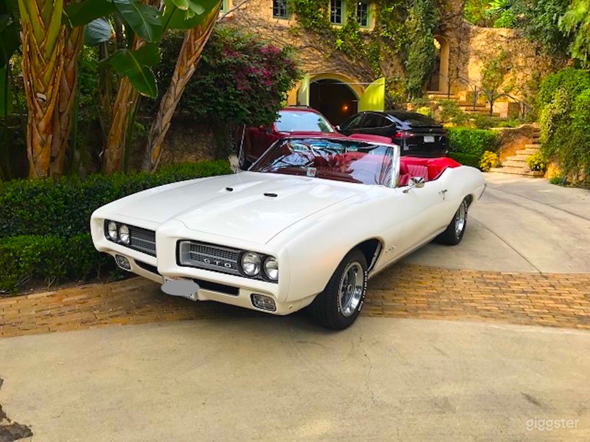#76,165 Classic 1969 Pontiac GTO Convertible Photo 1