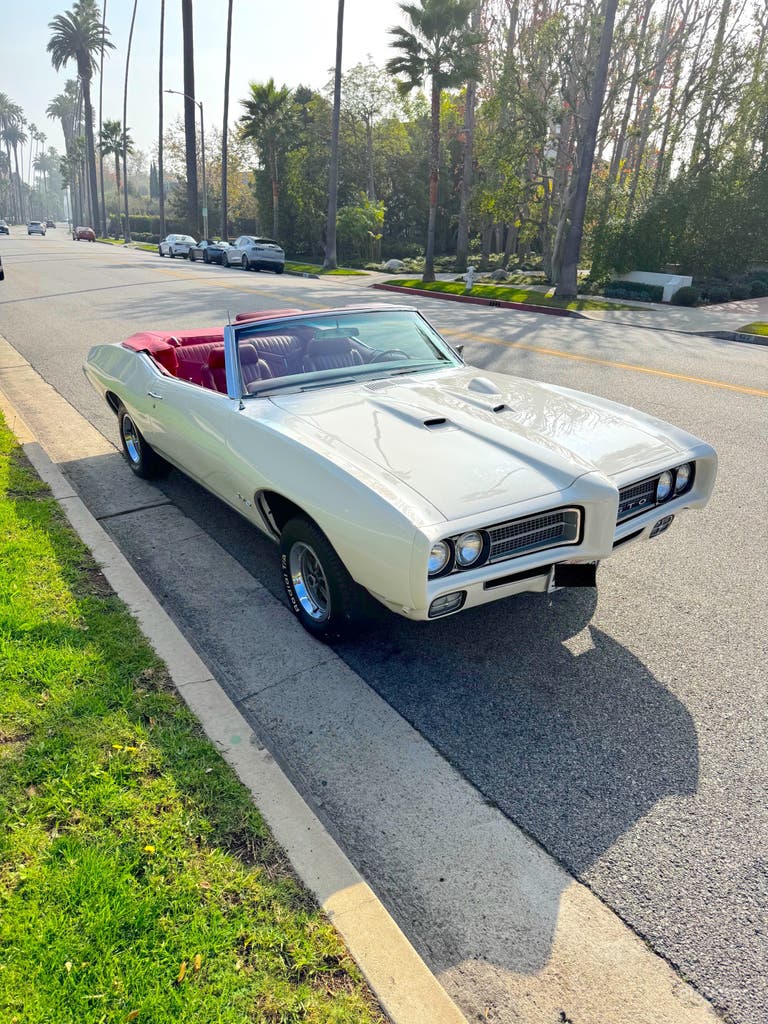  #76,165 Classic 1969 Pontiac GTO Convertible 