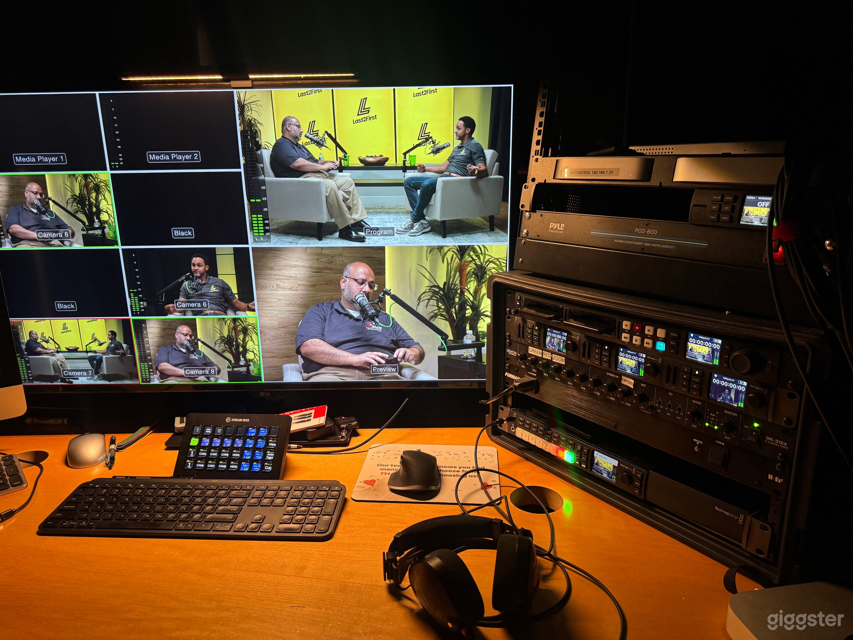 Turnkey, quality podcast / video studio + crew  Photo 3