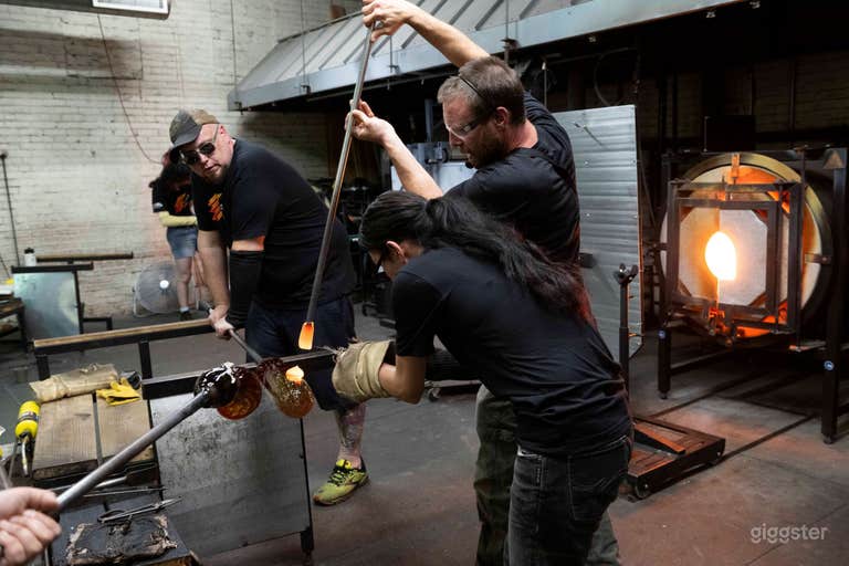  Glass Making Studio in Newark 