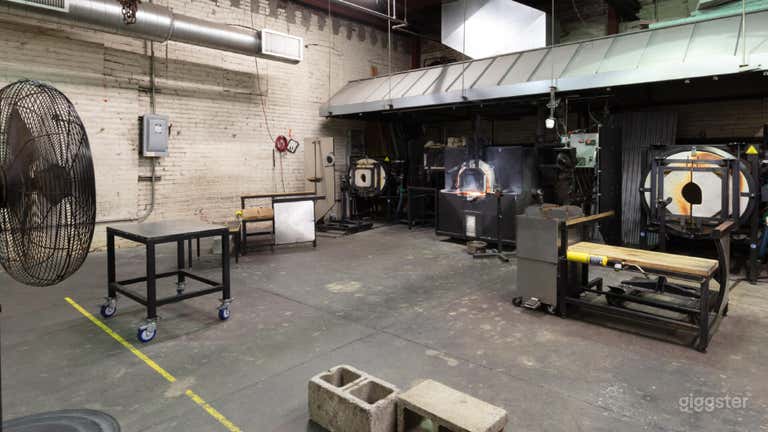  Glass Making Studio in Newark 
