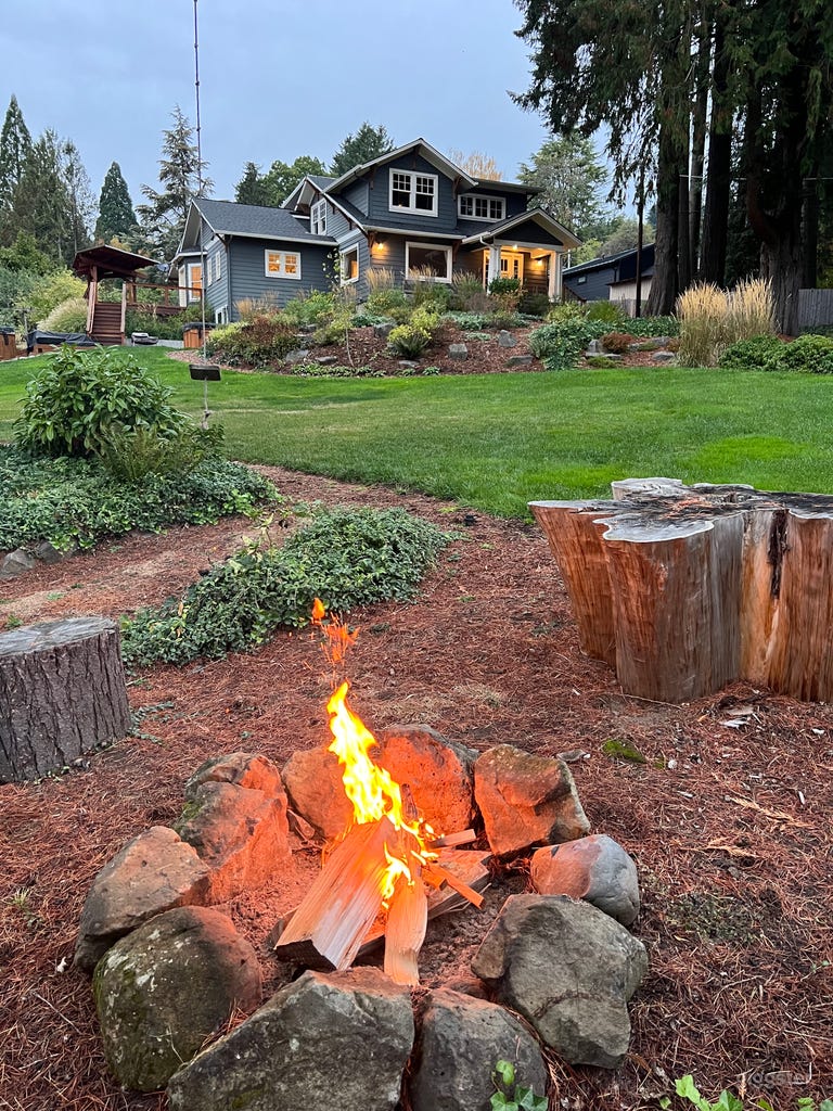  SW Campfire view 