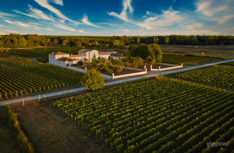  Grand Château dans le Bordelais 