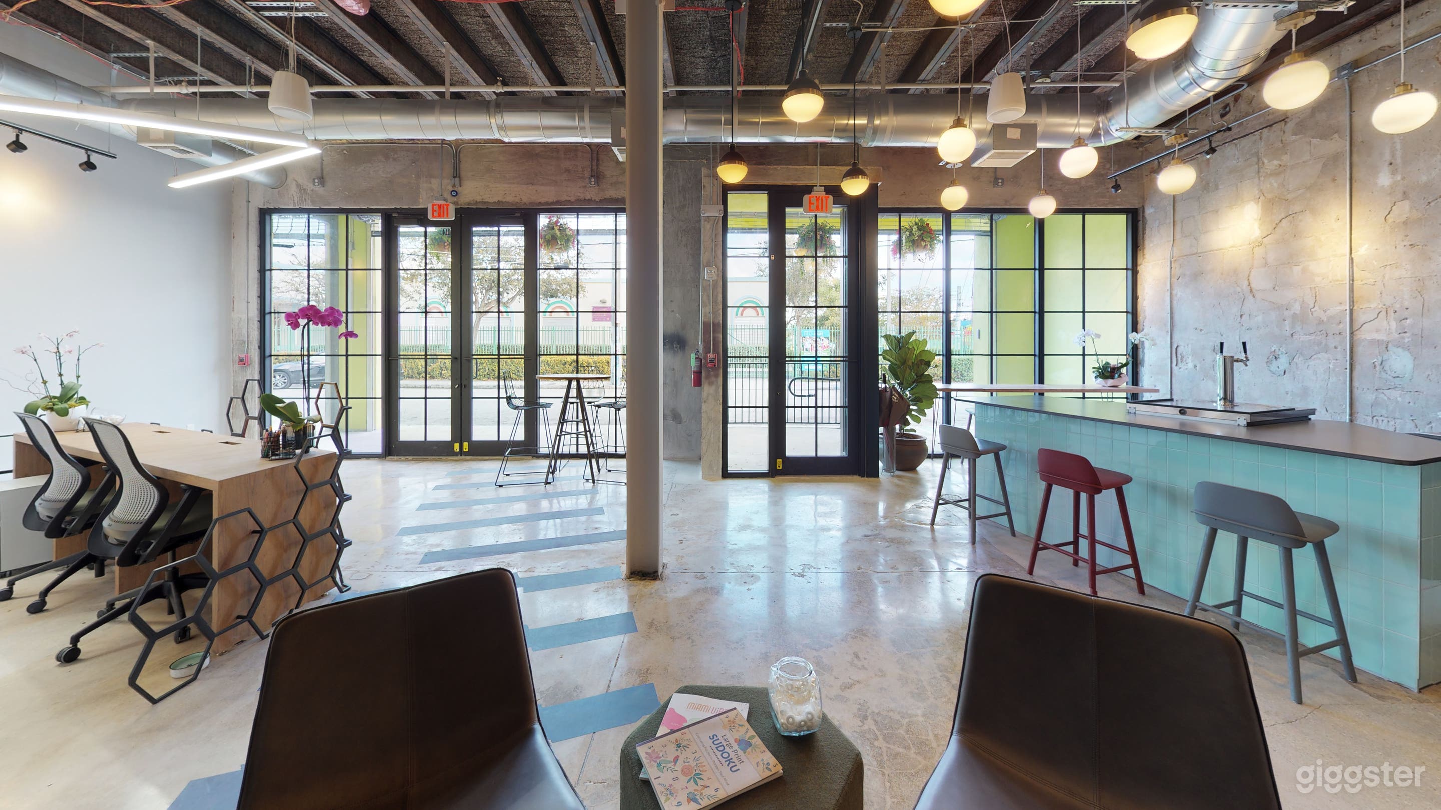 Front Desk + Front Lounge