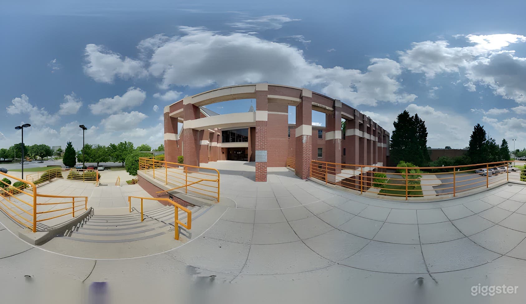 The Front Plaza with Parking Lot Photo 1