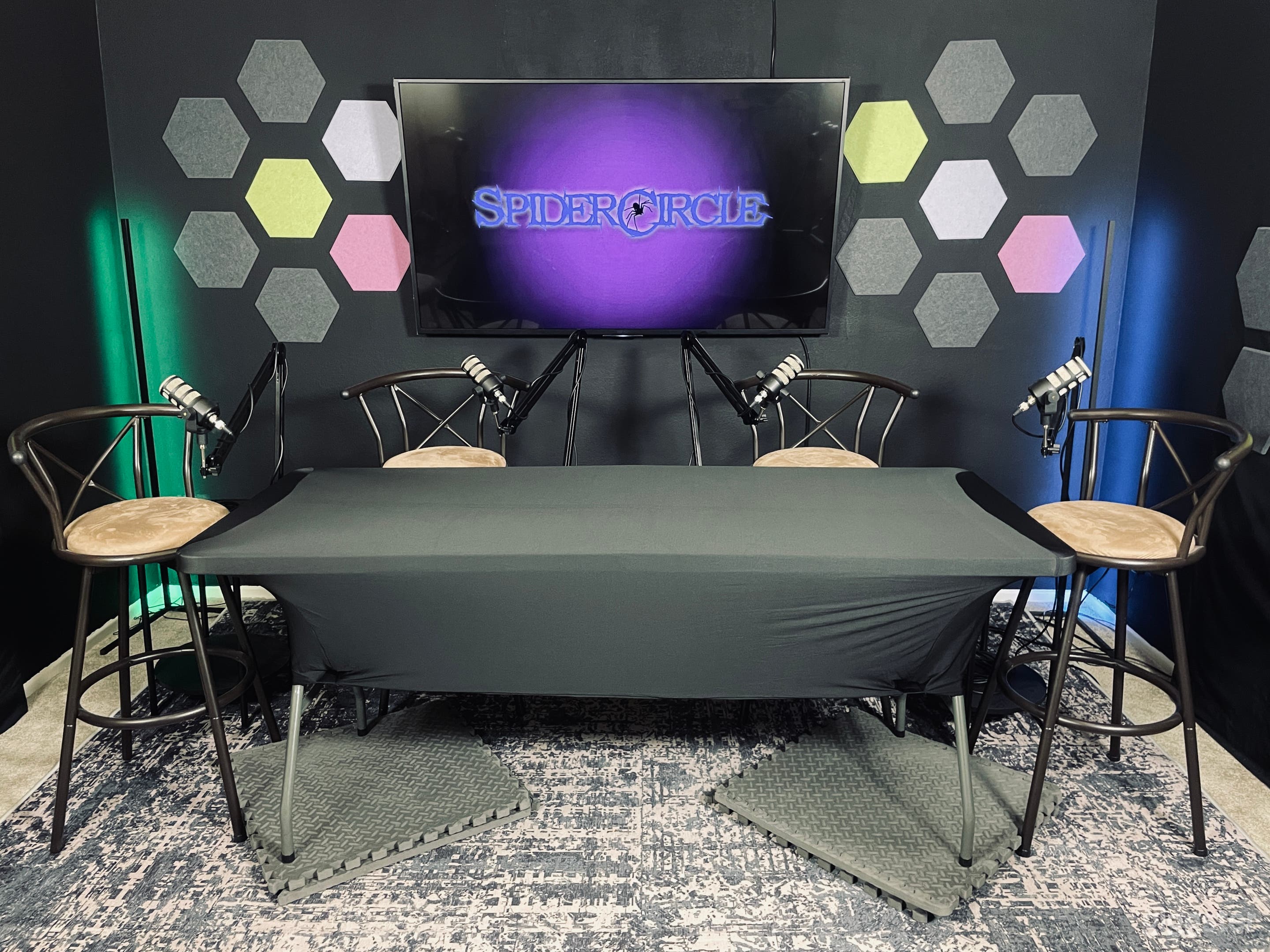 Bat stool and Table Set Up, by request only