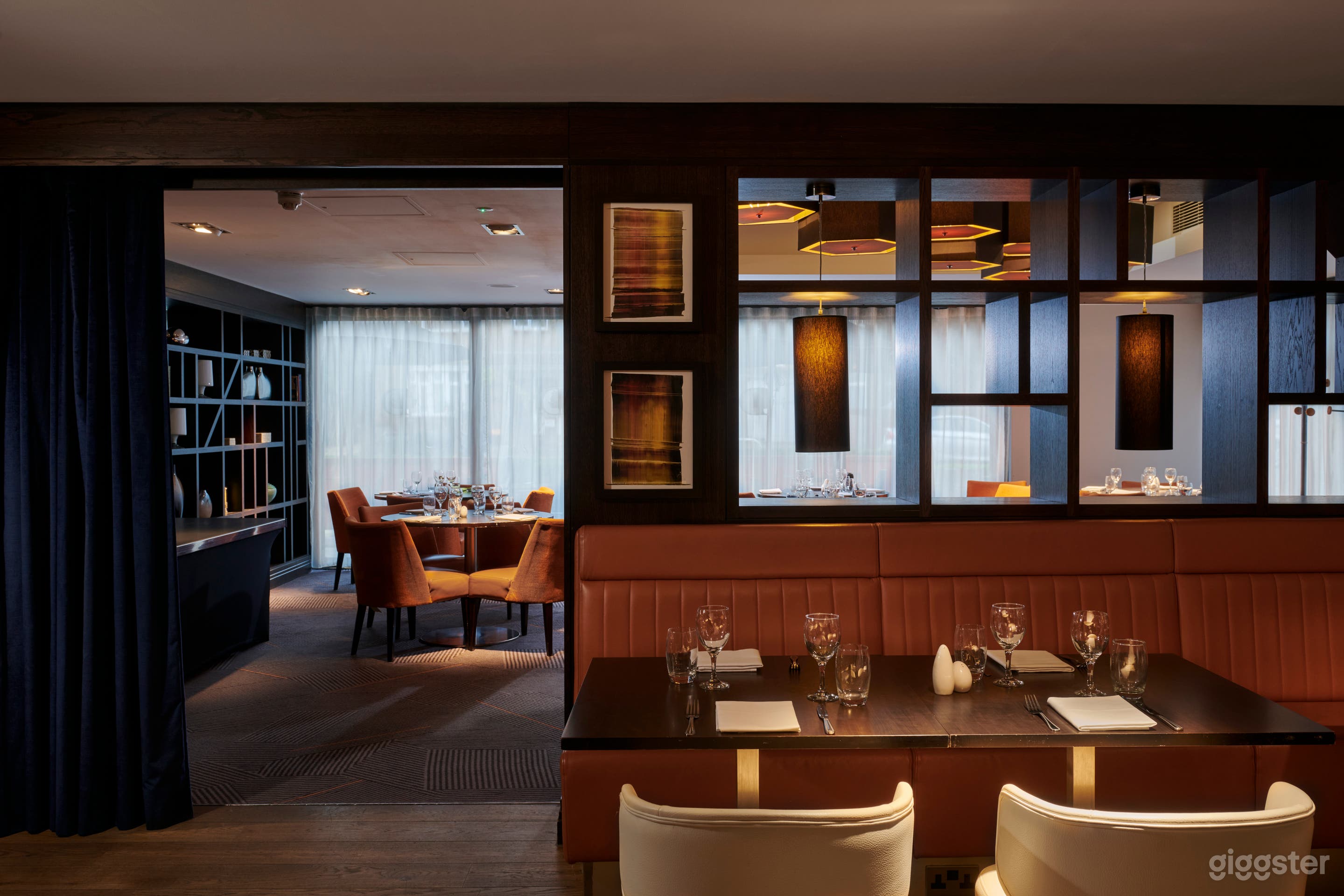 Semi-Private Dining Area