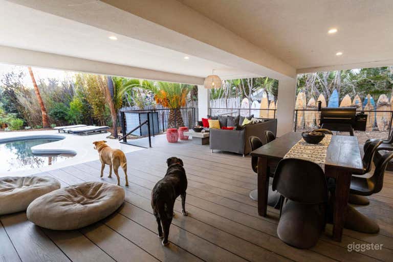  Expansive Farmhouse-Style Backyard with Pool 