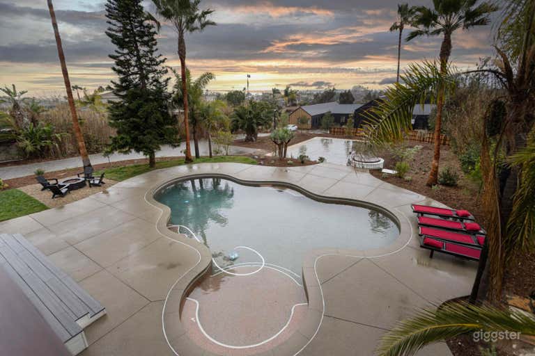  Expansive Farmhouse-Style Backyard with Pool 