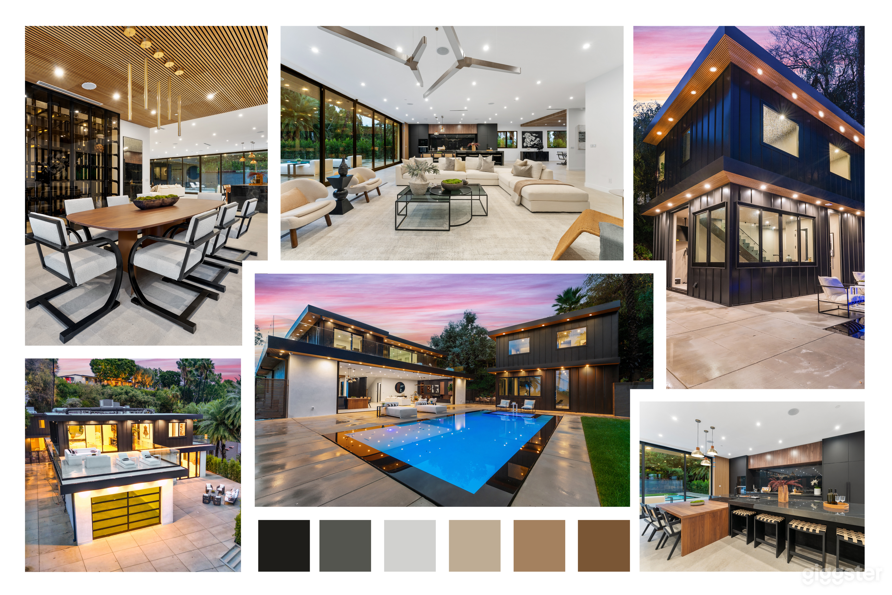 ARCHITECTURAL MASTERPIECE W/POOL, PALM VIEWS &amp; BLACK ACCENTS Photo 1