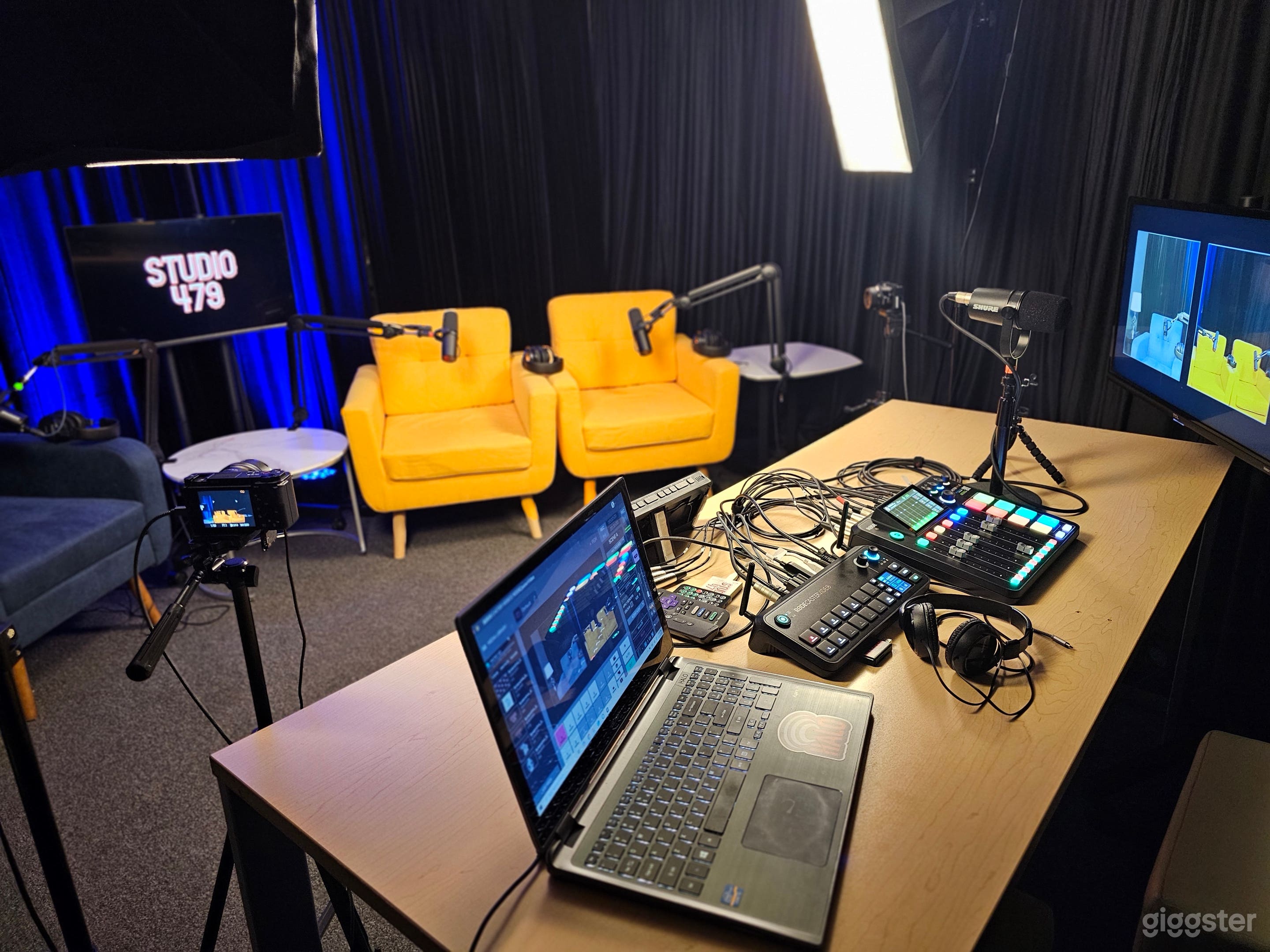 Tour our studio and discover all of the features we offer. Professional staff on hand.