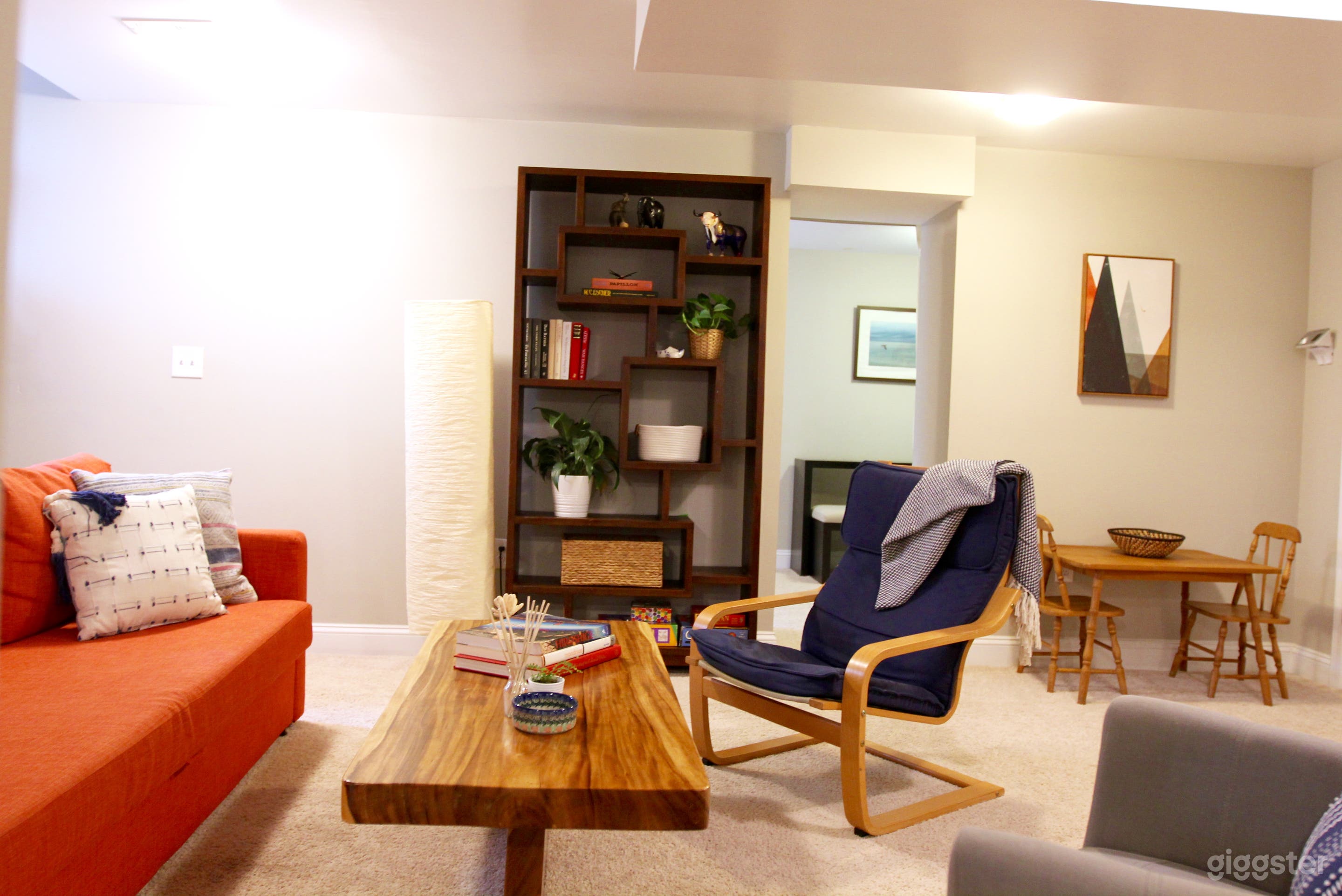 basement living area