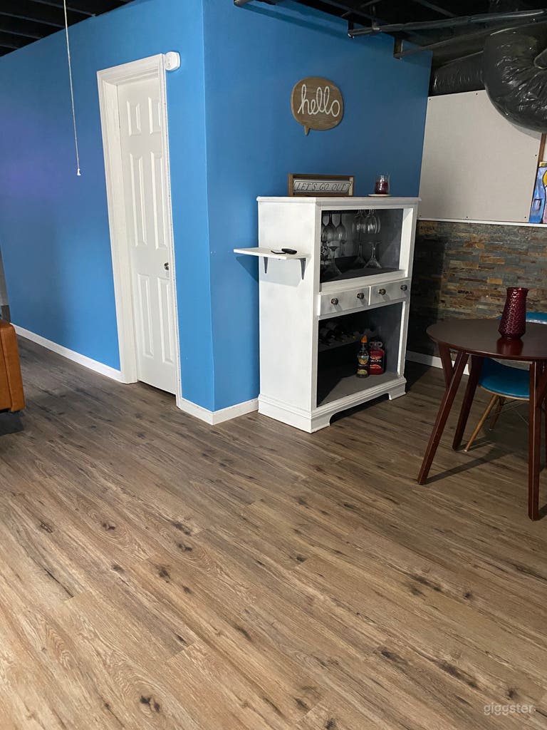  Basement: Movie/ Game/home bar area  