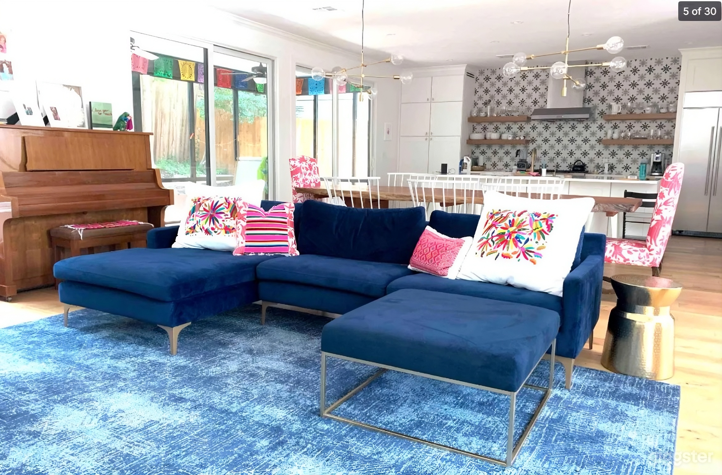 Iconic Black Farmhouse with the Pink Door Home! Photo 2