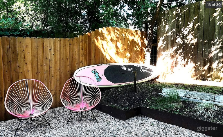  Iconic Black Farmhouse with the Pink Door Home! 