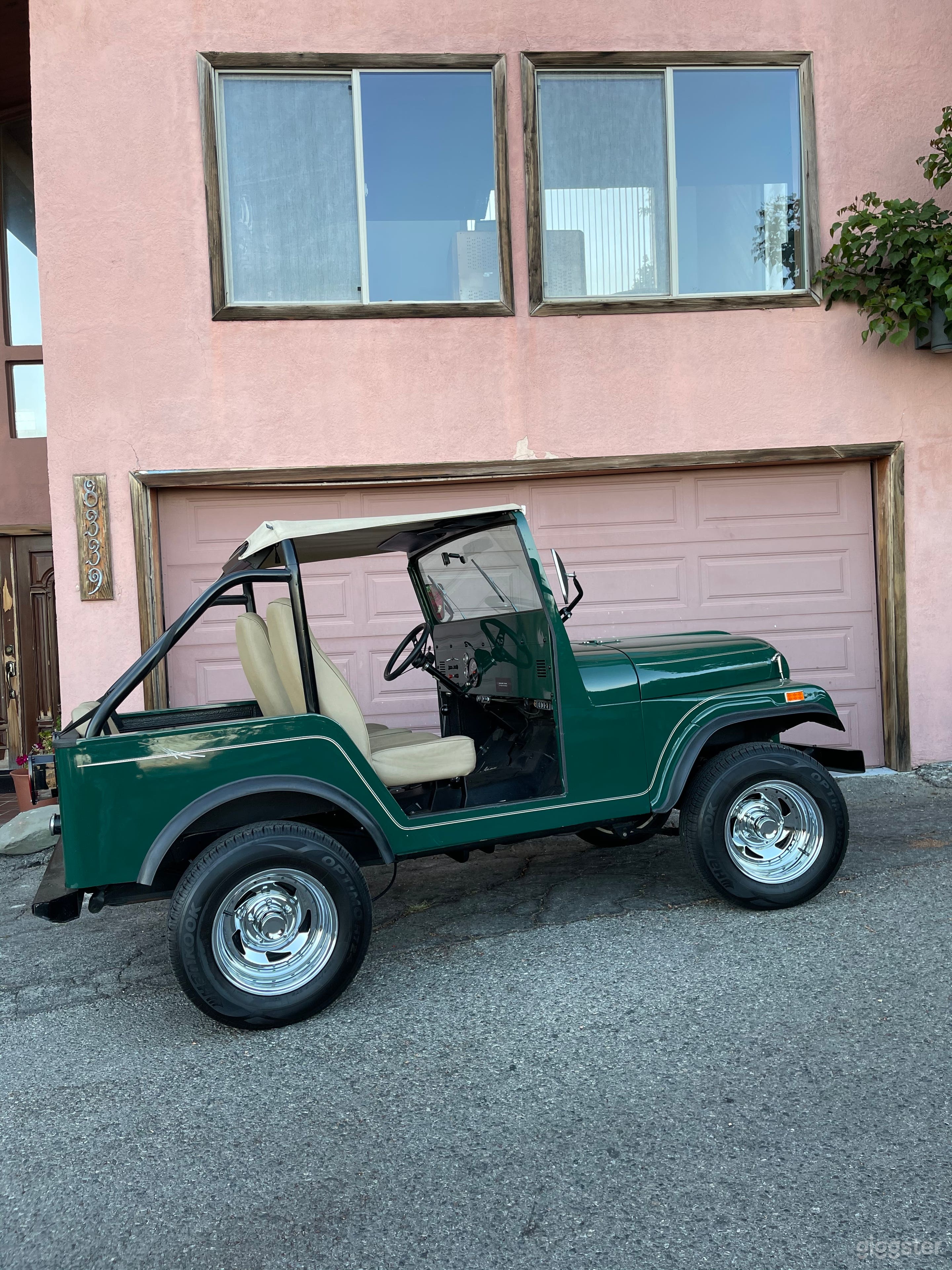 1975 Green Jeep DJ5 Safari Kar Beach Cruiser Photo 4