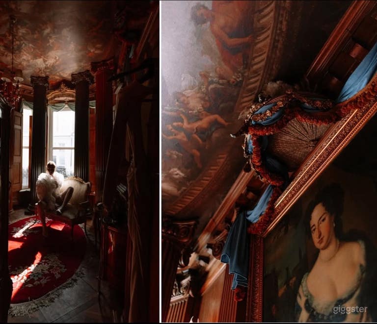  Opulent French decorated flat in a Kensington 