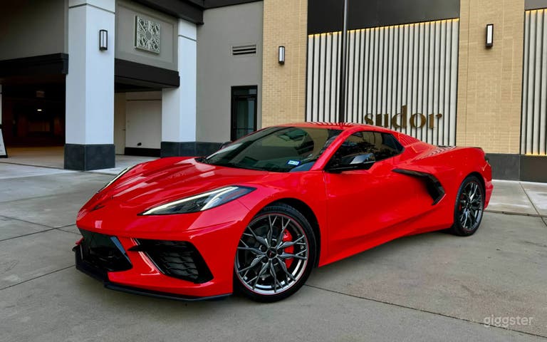  Chevrolet Corvette C8 for Film, Photography, Music videos 