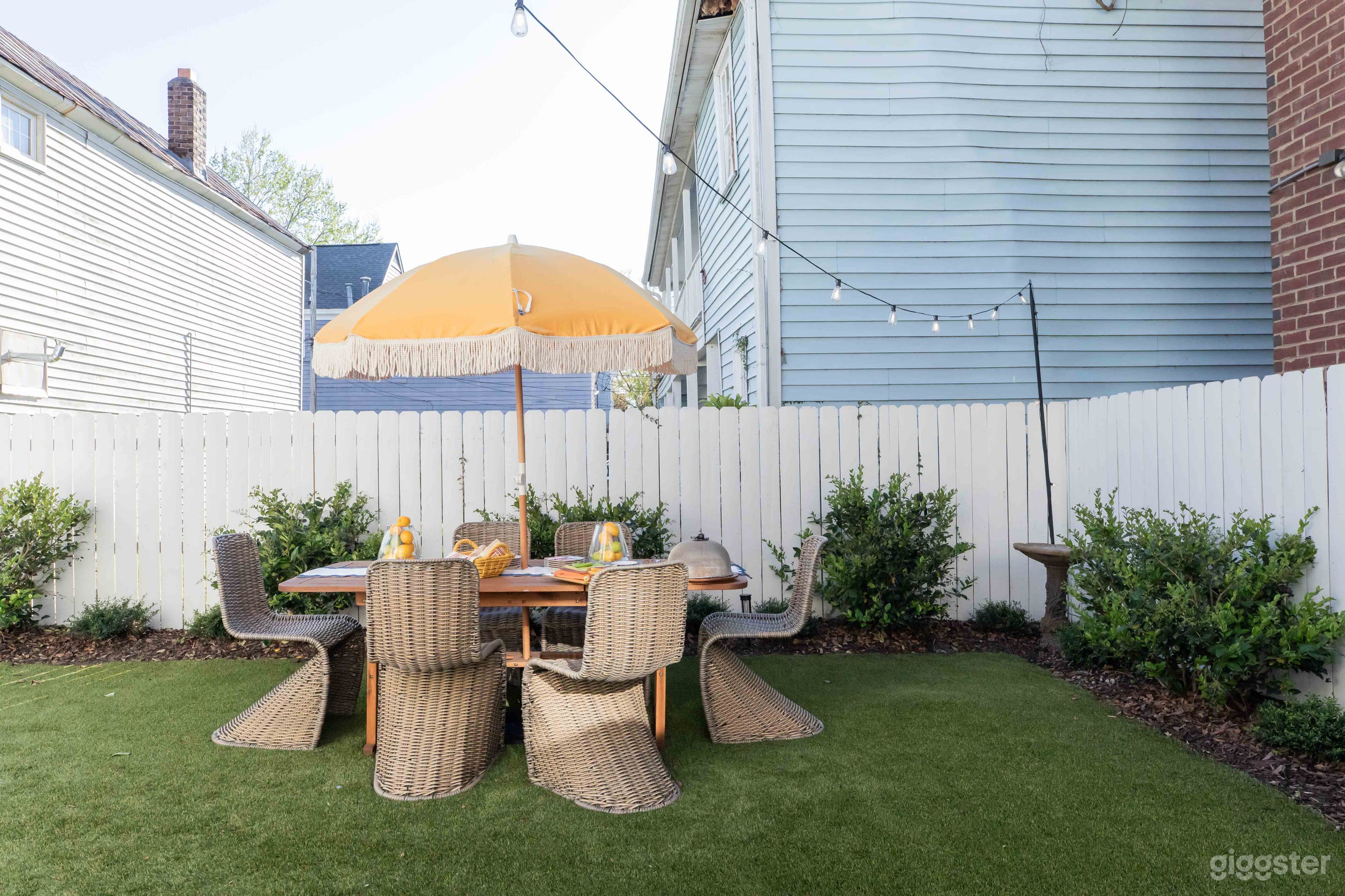 Charming Garden Backyard Photo 1