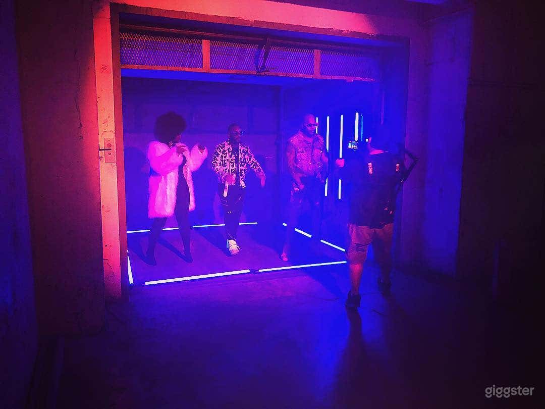 Freight Elevator Production Set Photo 4