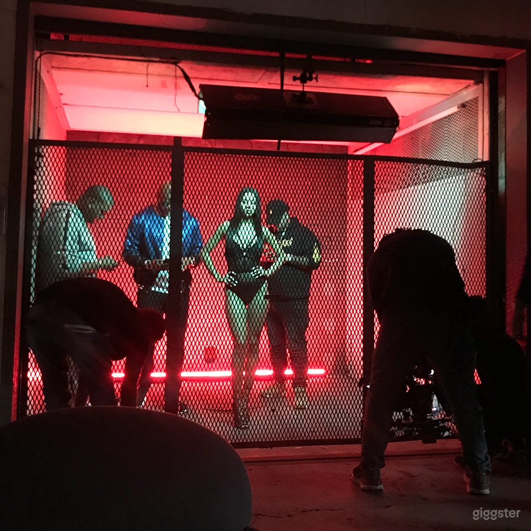 Freight Elevator Production Set Photo 2