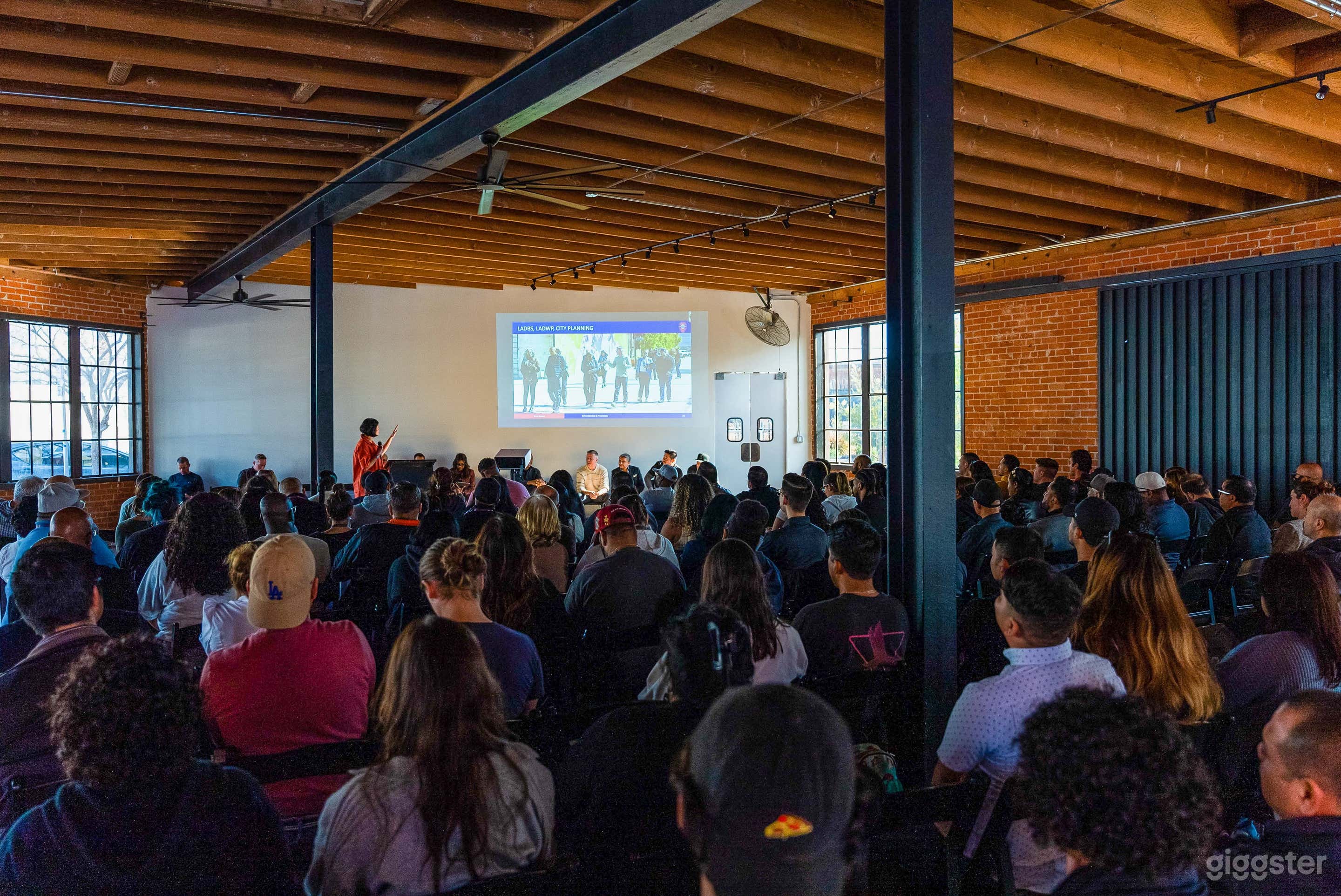 Industrial-Chic Venue with Indoor/Outdoor Flow & Kitchen Photo 4