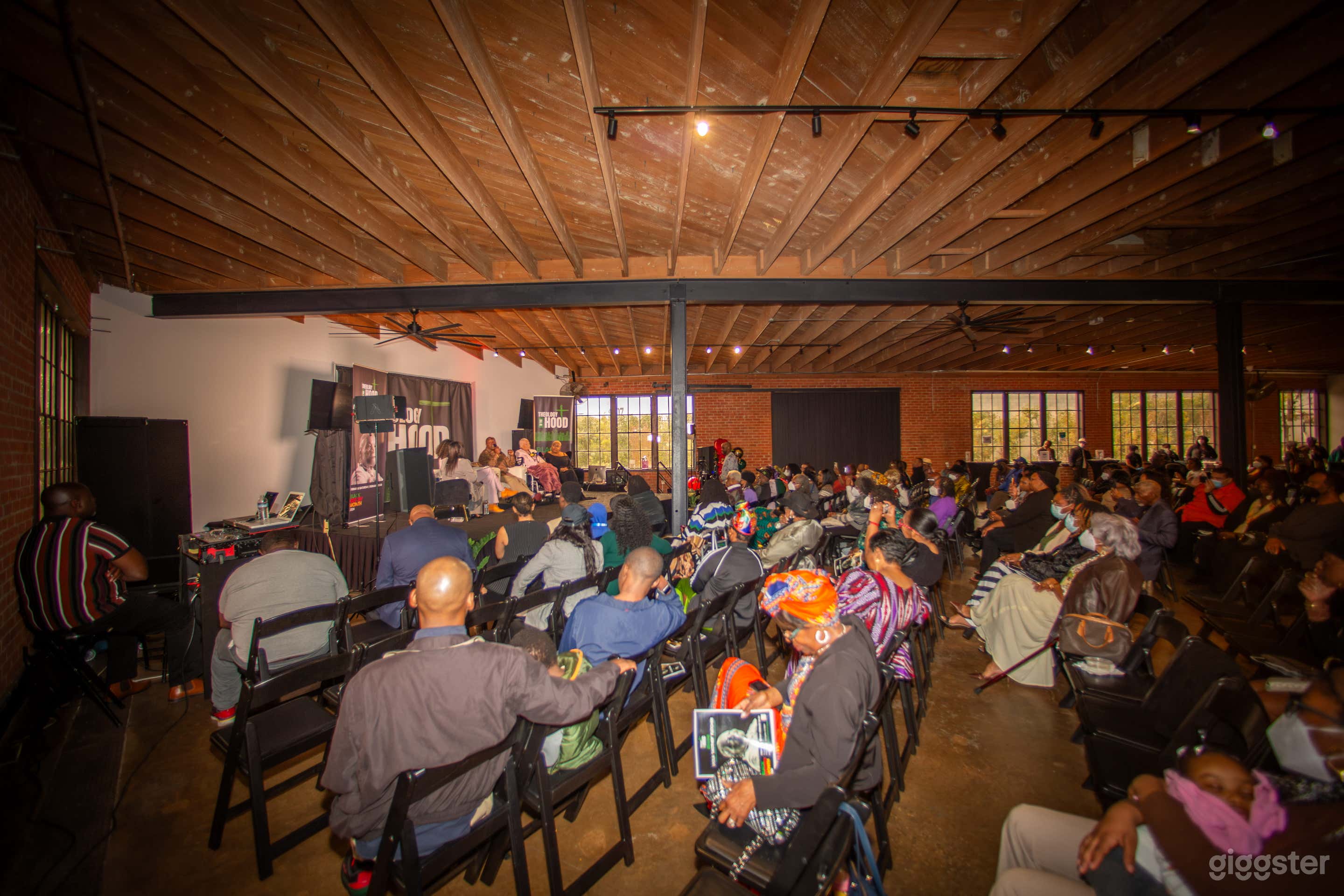 Industrial-Chic Venue with Indoor/Outdoor Flow & Kitchen Photo 3