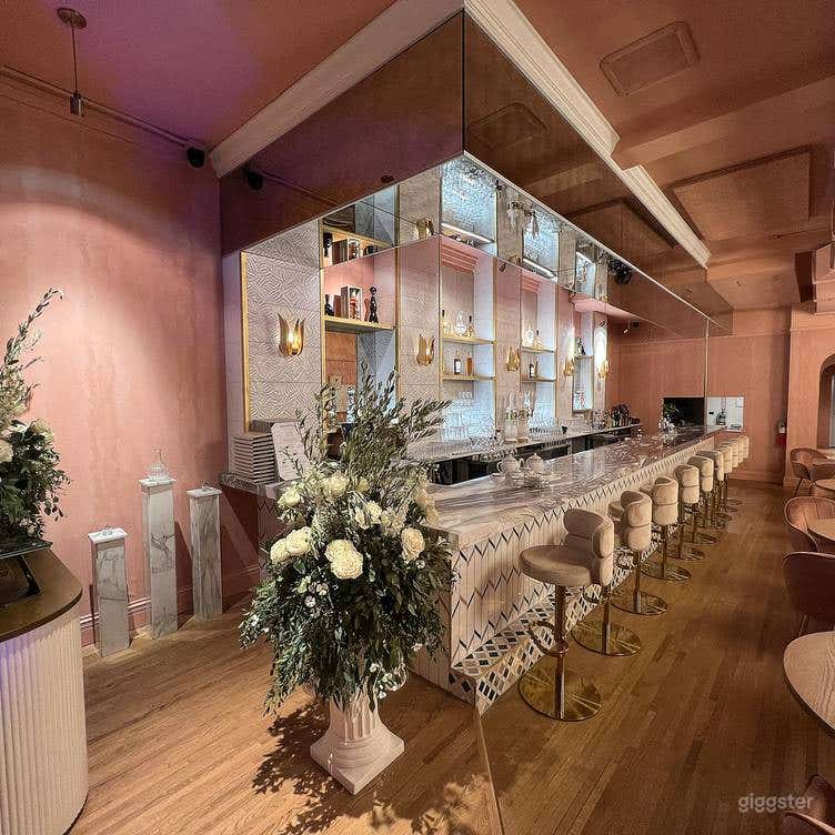  Pink Themed 1st Floor- Downstairs Main Dining Room 