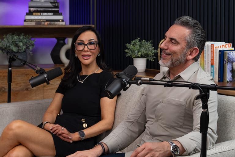  Beautiful Podcast/Video Production Studio 